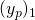 (y_p)_1