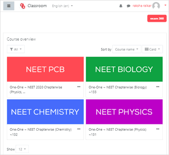 classroom dashboard